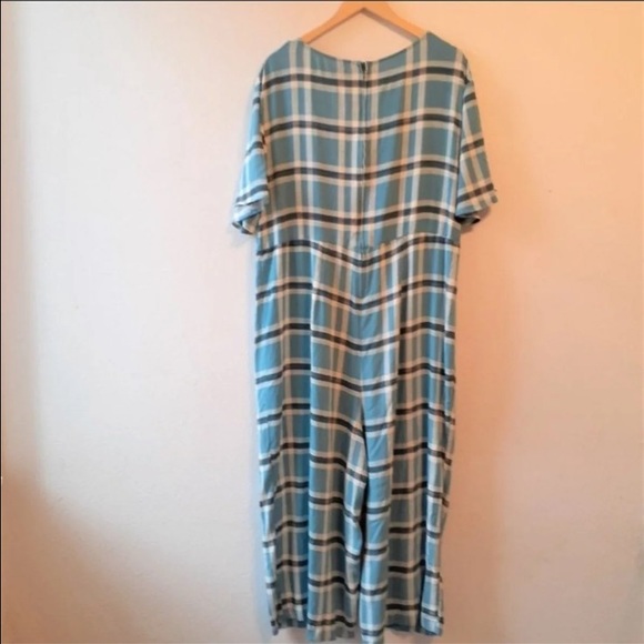 3/$10 NWOT jumpsuit plaid - Picture 4 of 8
